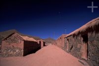 Village on the Andean Altiplano (Puna, high plateau), Argentina, the Andes Cordillera