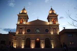 La catedral de Cafayate, Cafayate, provincia de Salta