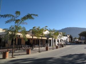 The town of Cafayate, Salta, Argentina