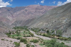Valley near the town of Purmamarca, province of Jujuy, Argentina