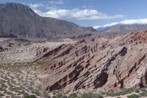 O vale conhecido como a 'Quebrada de Cafayate', Salta