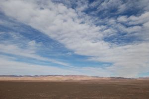 El Salar de Cauchari, en el Altiplano andino, Argentina