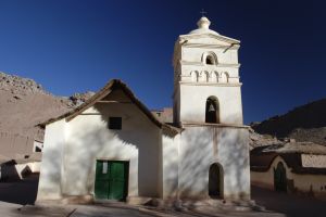 La iglesia de Susques, en el Altiplano de la provincia de Jujuy