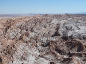 El Valle de la Luna, en el Desierto de Atacama, Chile