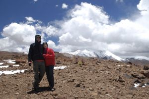 In the Abra El Acay (4,890m altitude, Salta