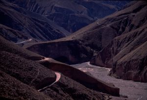 The valley where the village of Iruya is located, Salta