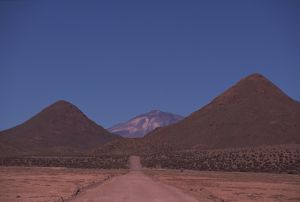 Road, Argentina, on the Andean altiplano (high plateau)
